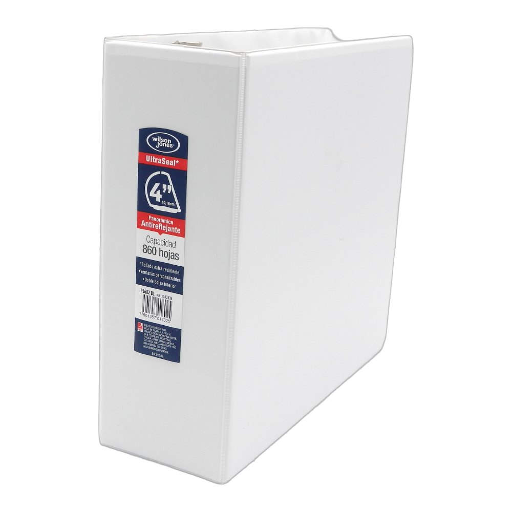 Carpeta Vinil "D" 4" Blanca Acco