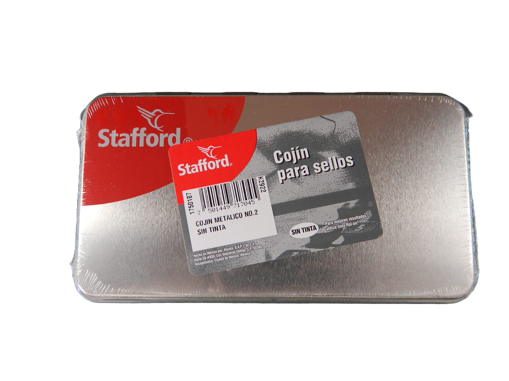 Cojin P/ Sello Metal #2 Azor