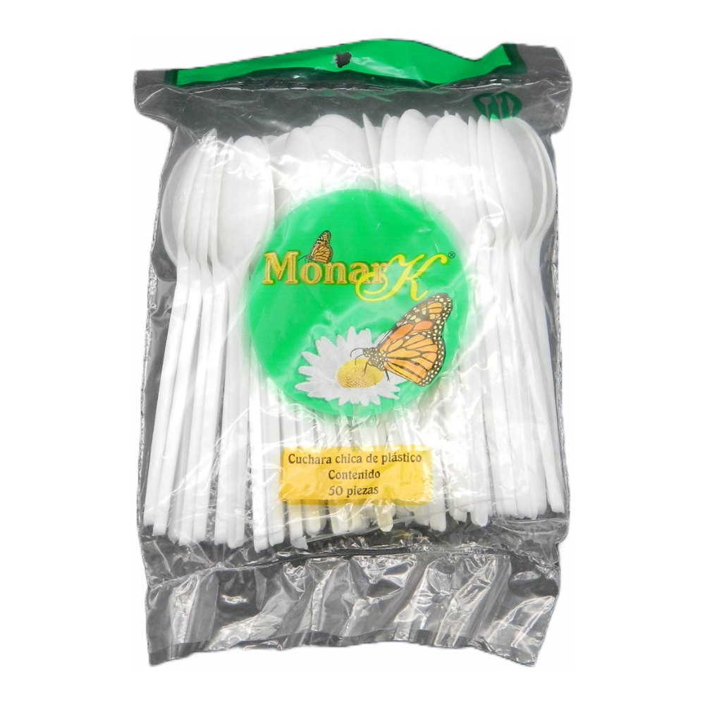 Cuchara Chica Blanca C/ 50 pzs C/ 60 pqts Monarka