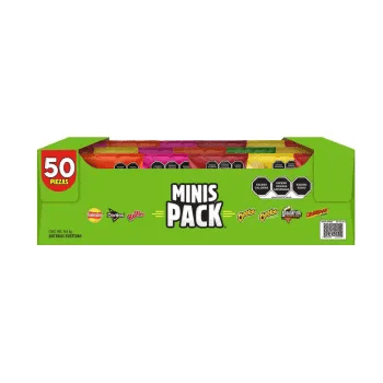 Surtido Papitas Minis Pack C/ 50 pzs Sabritas