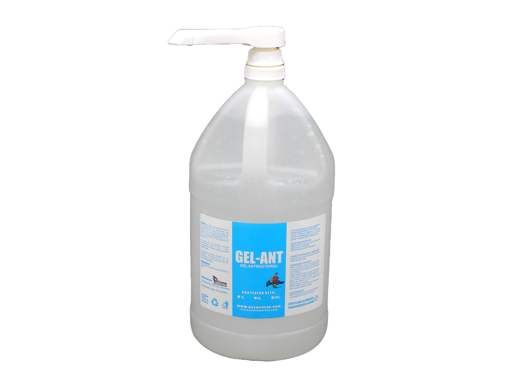 Gel Antibacterial C/ Dosificador Galon D3