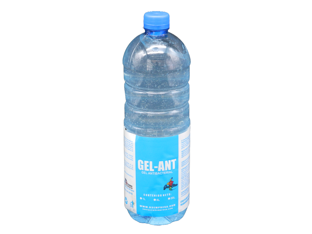Gel Antibacterial S/ Dosificador Litro D3