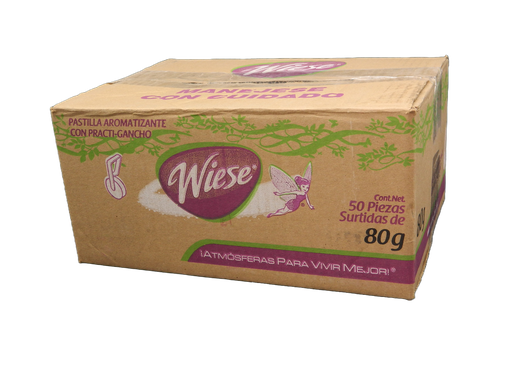 [001609] Pastilla P/ WC 80 grs C/ 50 pzs Wiese