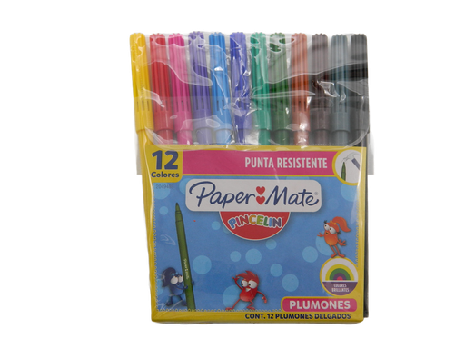 [002275] Plumones Pincelin C/ 12 pzs Newell