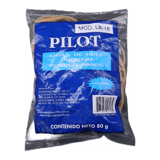 [002653] Liga #18 Bolsa 80 grs Pilot