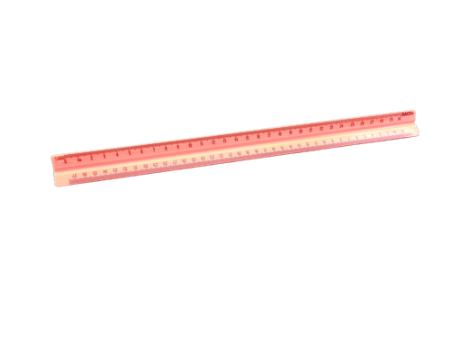 [002991] Escalimetro Triangular 30 cms Baco