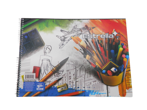 [003635] Cuaderno Dibujo C/ China C/ 10 hjs Estrella