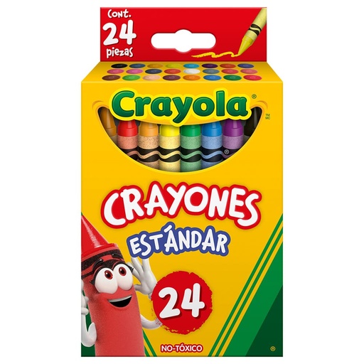 [003693] Crayones Estandar C/ 24 pzs Crayola