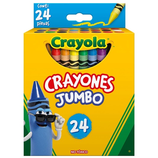 [003696] Crayones Jumbo C/ 24 pzs Crayola
