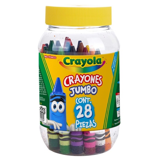 [003697] Crayones Jumbo Pet C/ 28 pzs Crayola