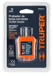 [004266] Probador Tomacorriente 17241 Truper