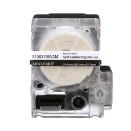 [004462] Casete Etiqueta Autolaminada 1 x 1.5 x 0.5" C/ 175 pzs Panduit