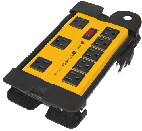 [004516] Multicontacto Uso Industrial C/ Supresor Picos 8 Entradas 48188 Truper