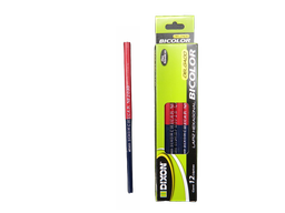 [004738] Lapiz Bicolor Delgado C/ 12 pzs Dixon