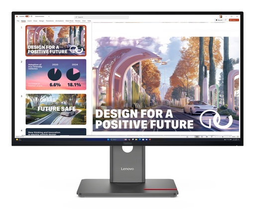 [005288] Monitor Lenovo ThinkVision P27QD-40 27 QHD IPS HDMI DP USB