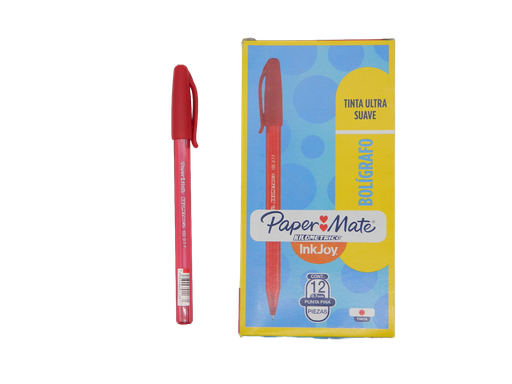[000444] Pluma Kilometrico 0.7 mm P/ Fino Rojo C/ 12 pzs Newell