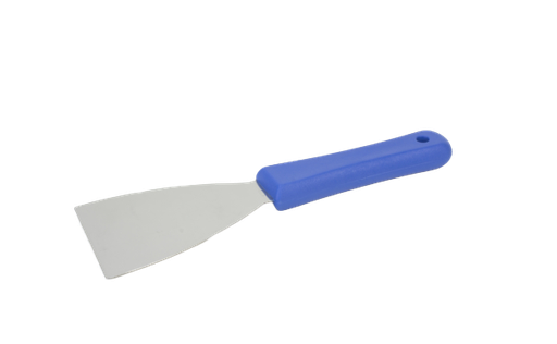 [000890] Espatula Acero Inoxidable 3" Azul El Castor